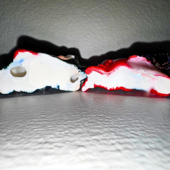 Vintage Sleeping Santa Figurine Set | Ceramic Christmas Decor Gnomes - Picture 7 of 7